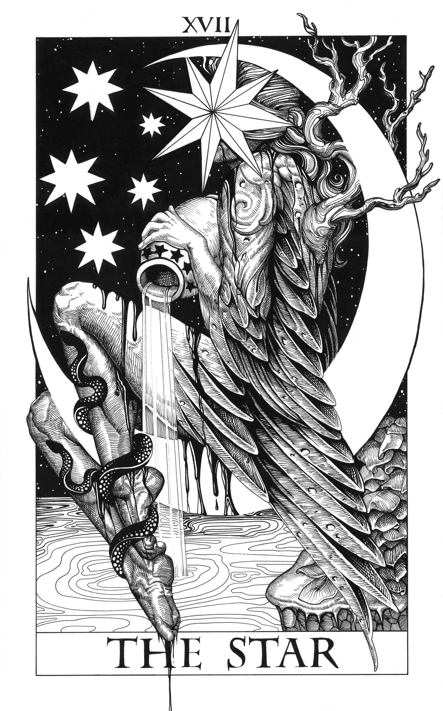 The Star Tarot Print