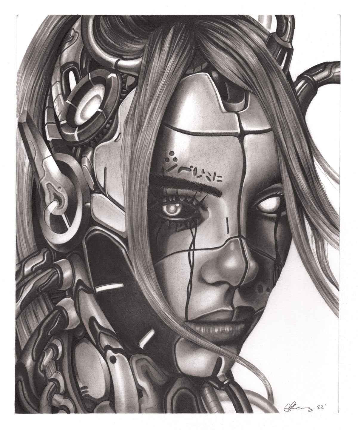 Billie Eilish Cyborg Original