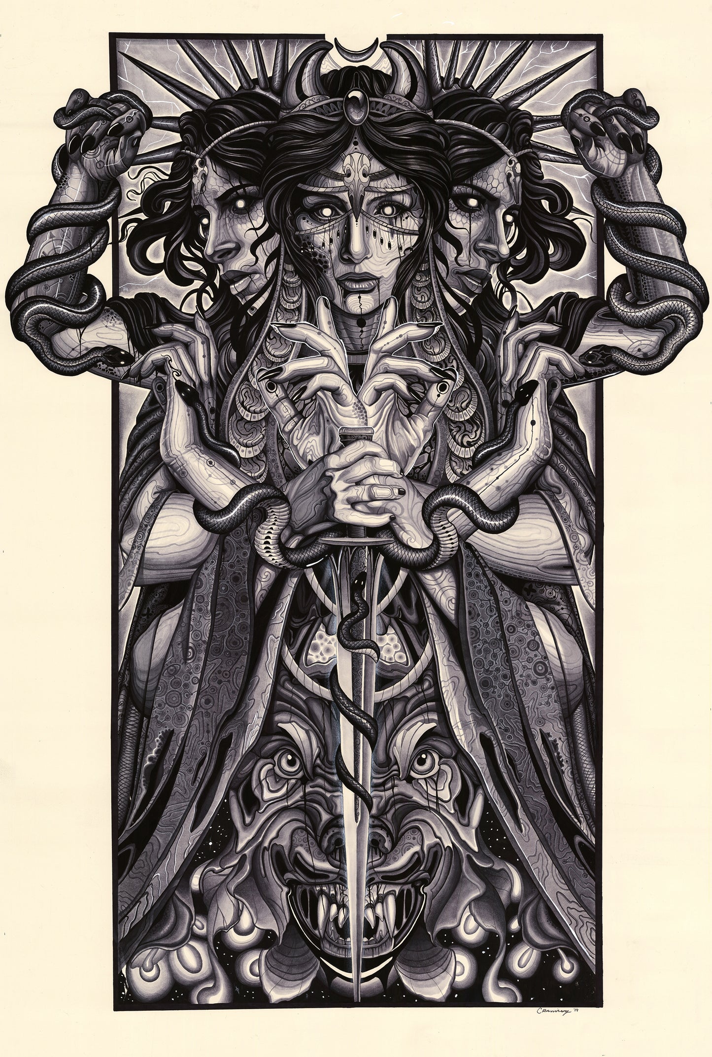 Hecate Art Print