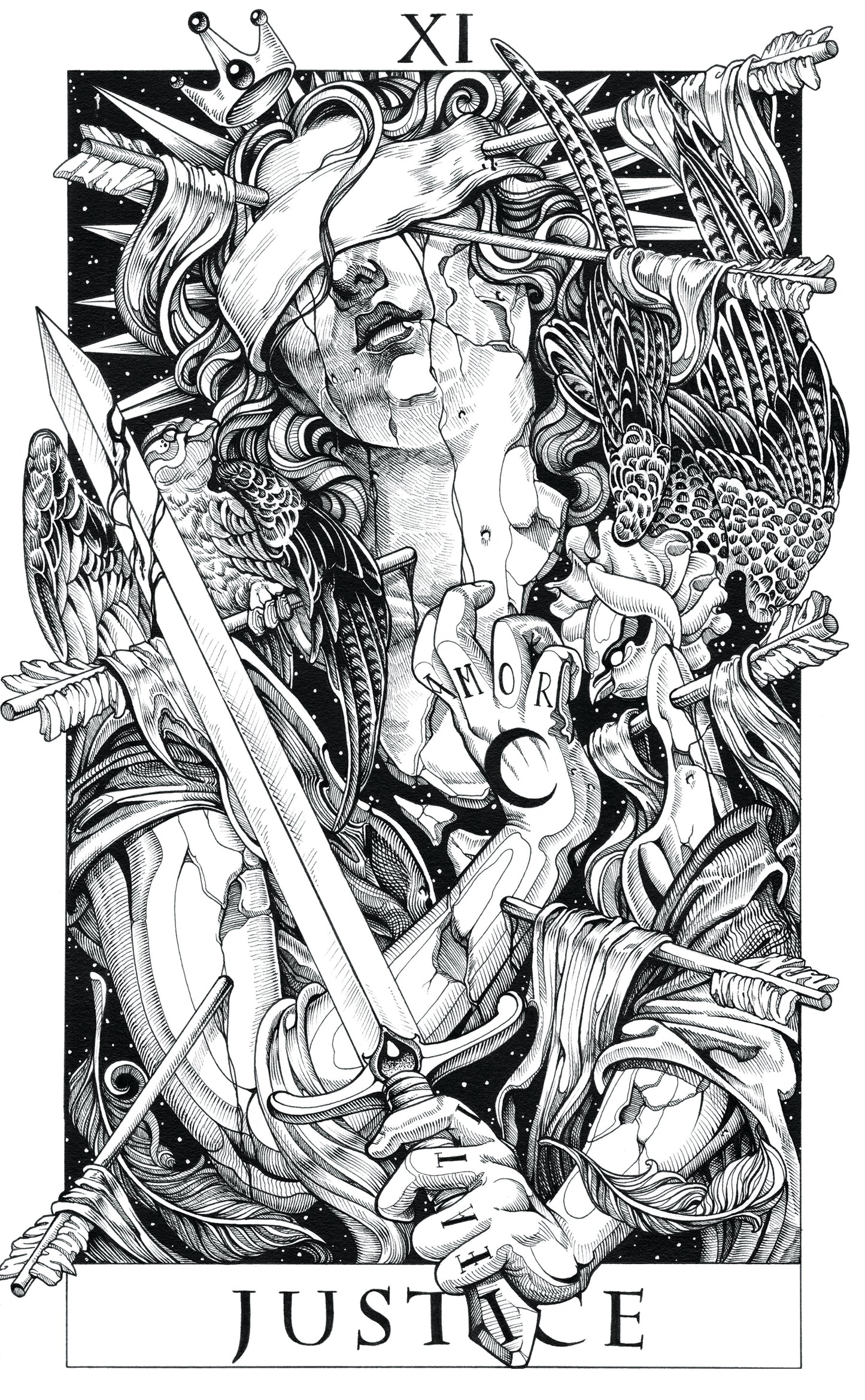 Major Arcana Tarot Cards | Justice