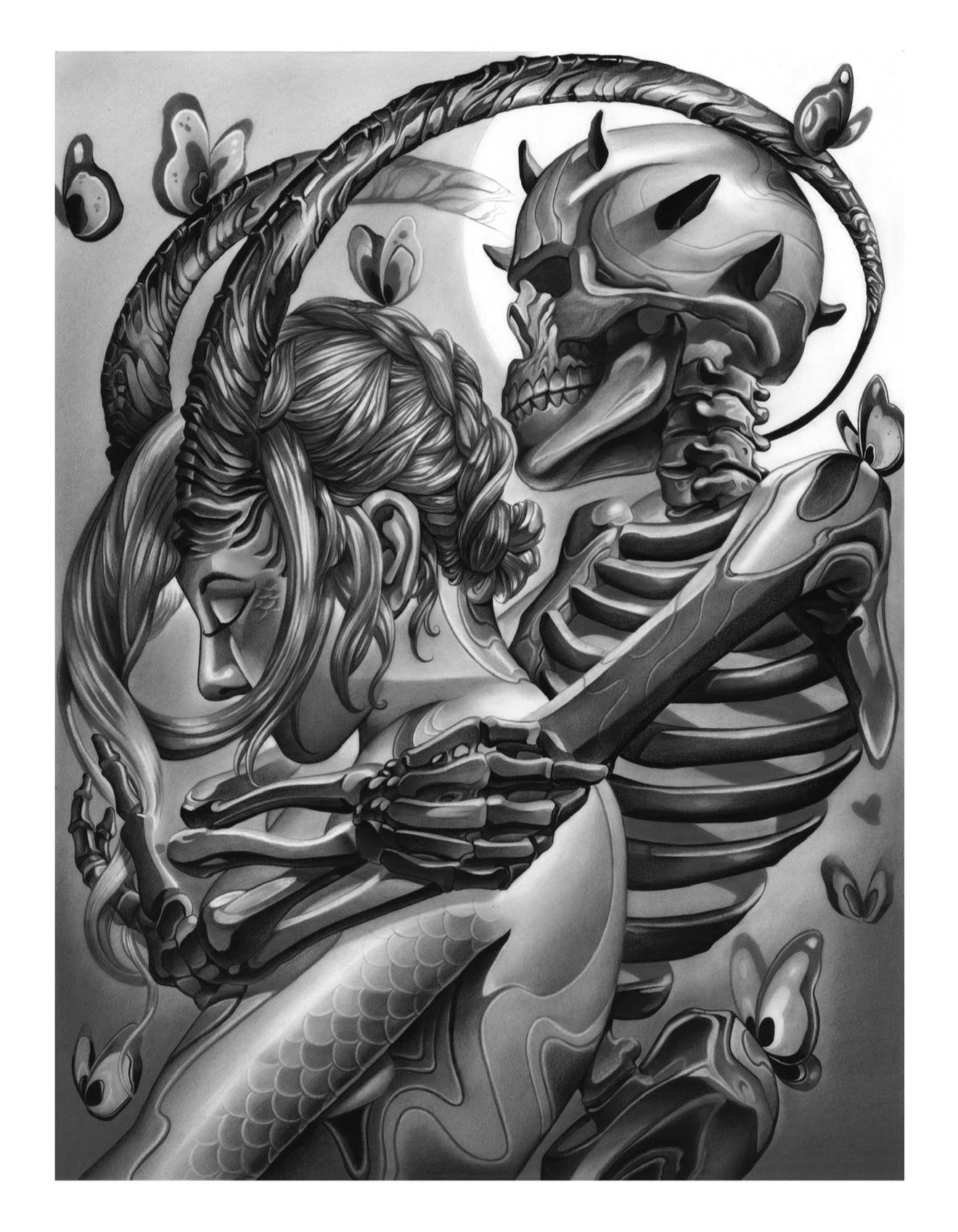 Capricorn Astrology drawing