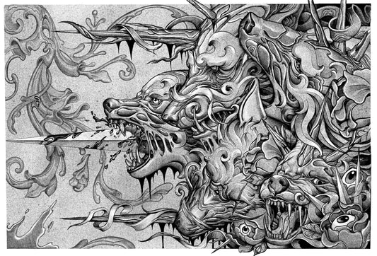 cerberus drawing
