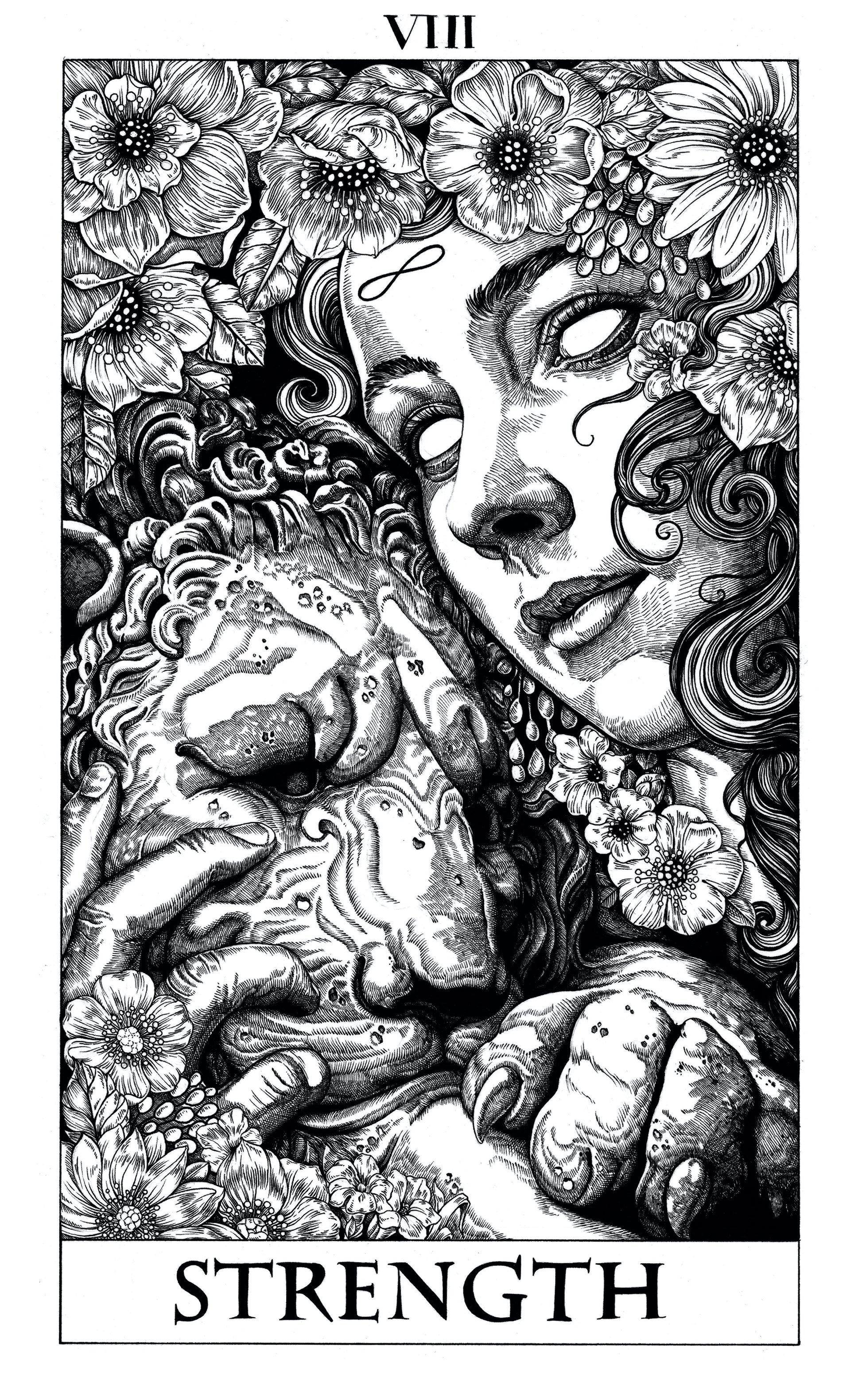 Major Arcana Tarot Cards | Strength