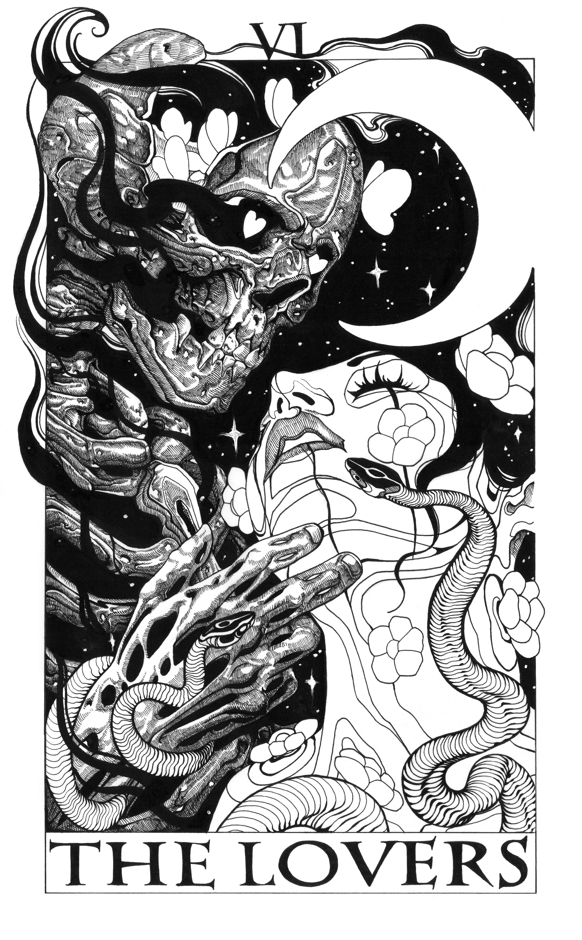 Major Arcana Tarot Cards | The Lovers
