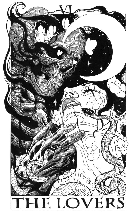 Major Arcana Tarot Cards | The Lovers