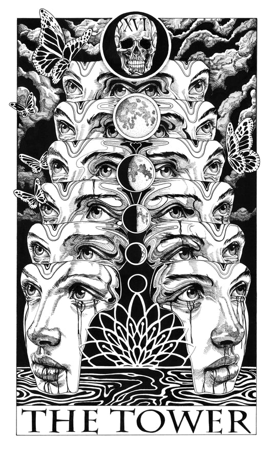 Major Arcana Tarot Cards | The Tower