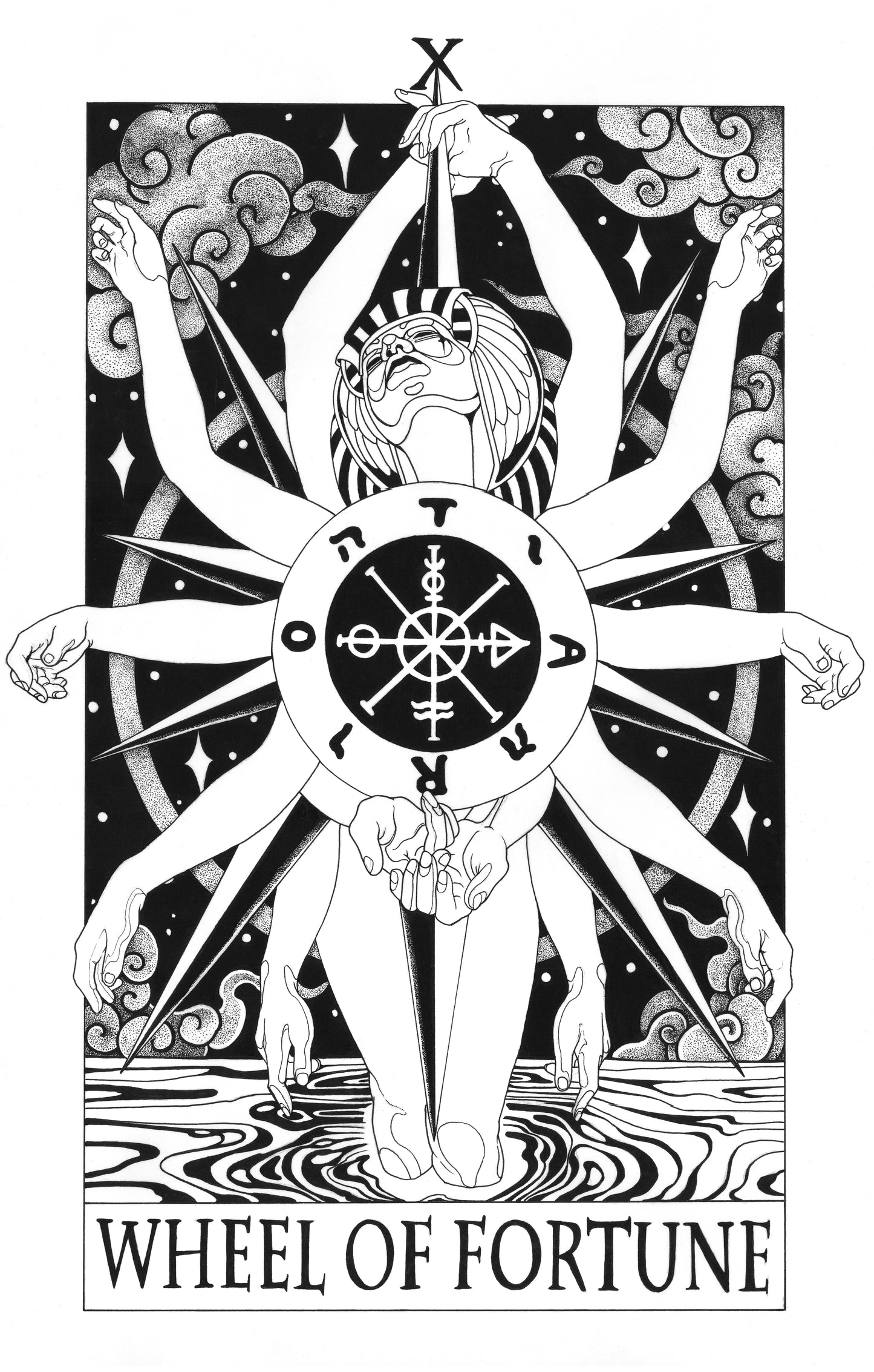 Major Arcana Tarot Cards | Wheel of Fortune